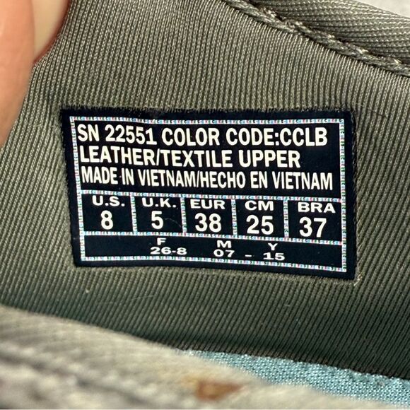 Skechers Shoes Womens Size 8 Relaxed Fit Memory Foam Slip On Grey Sneakers 22551 - Picture 9 of 10